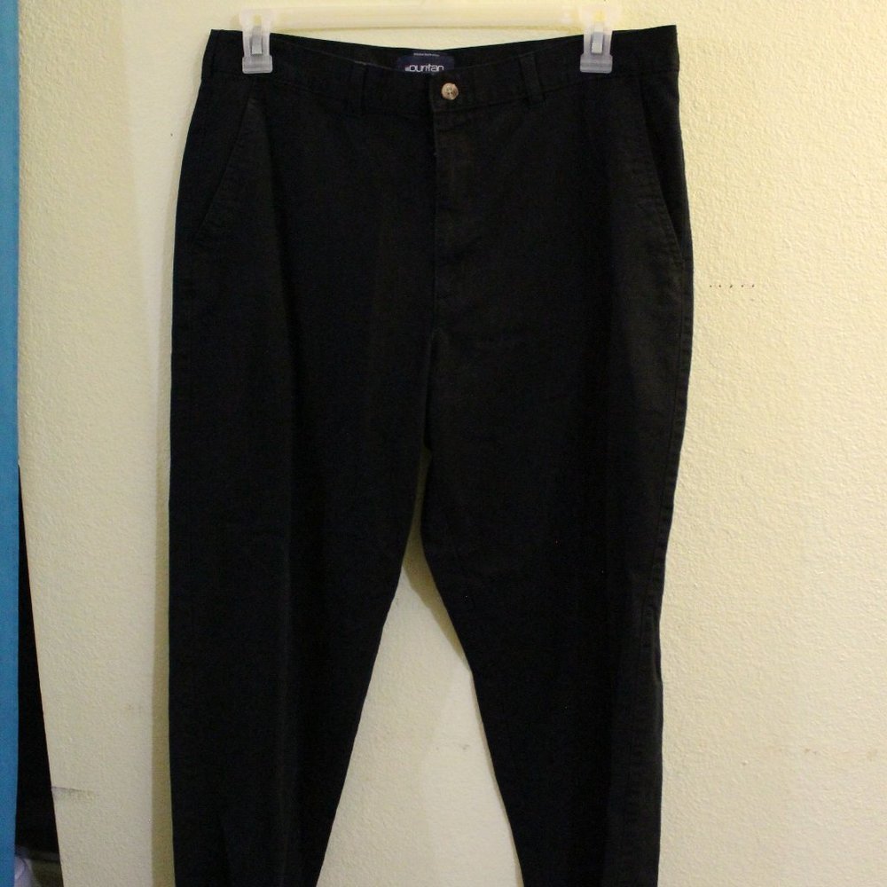 Puritan Black Mens Dress Pants 36W x 30L